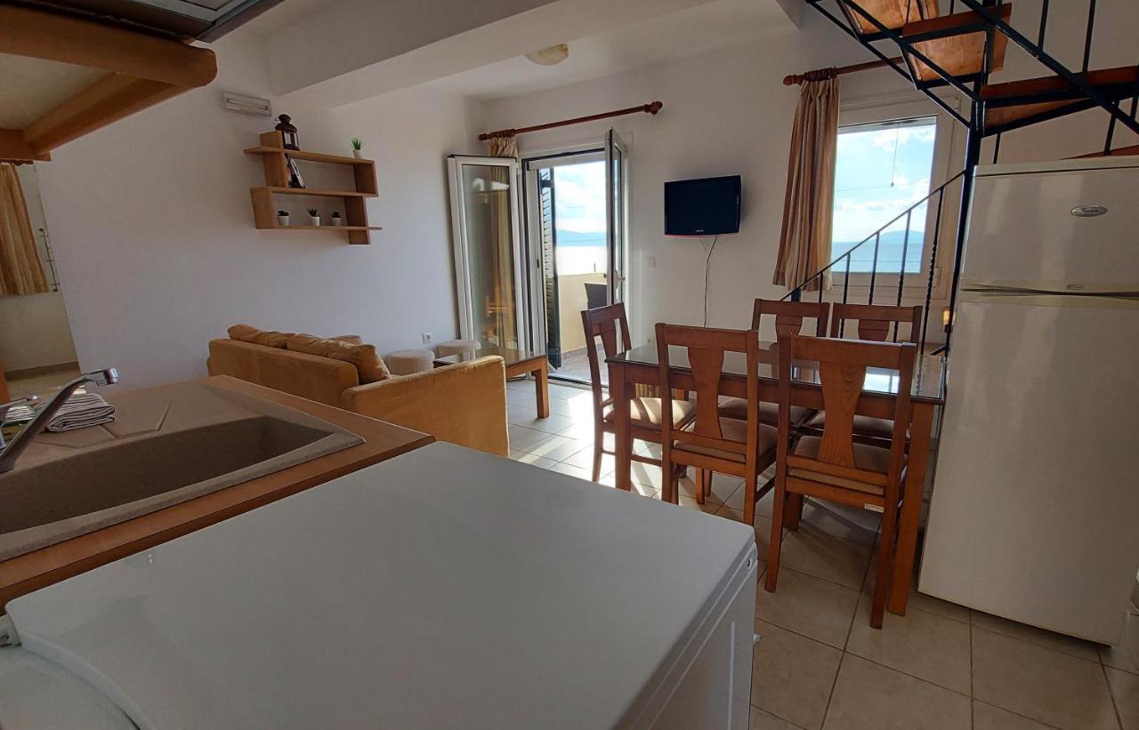 C-View Apartments Megalochori  المظهر الخارجي الصورة
